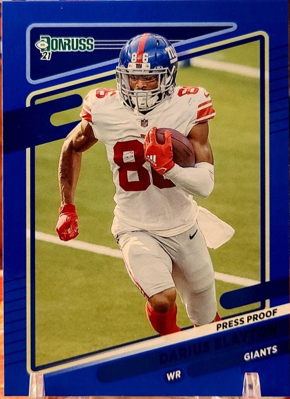 Darius Slayton [Press Proof Blue] #80