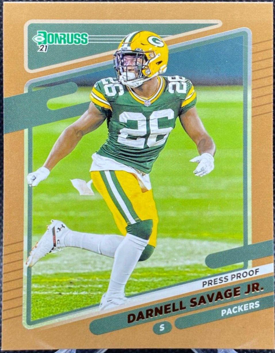 Darnell Savage Jr. [Press Proof Bronze] #161