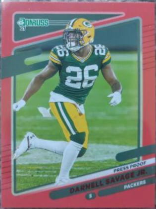 Darnell Savage Jr. [Press Proof Green] #161