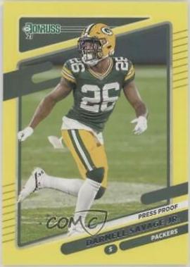 Darnell Savage Jr. [Press Proof Yellow] #161