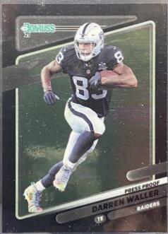 Darren Waller [Press Proof Black] #88