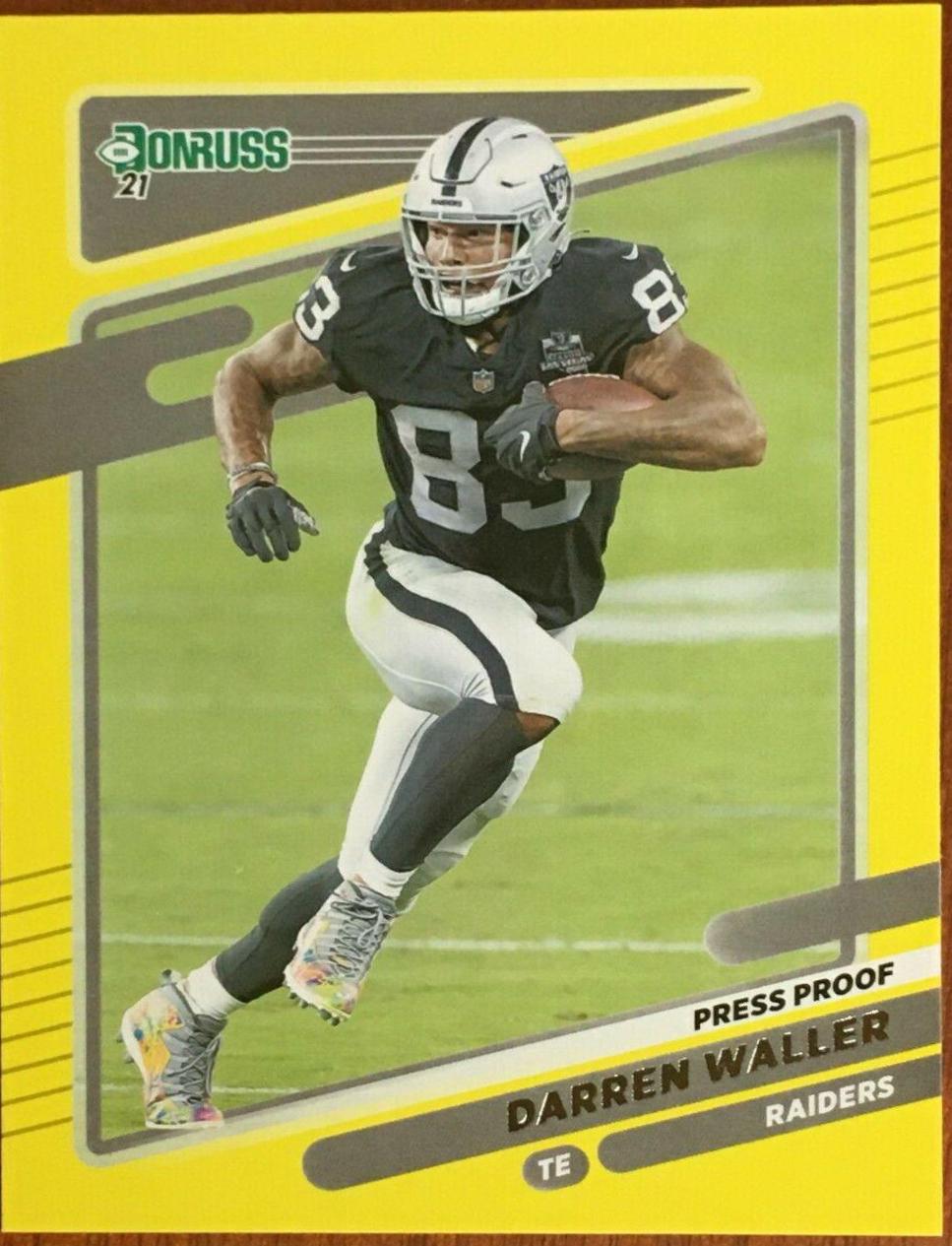 Darren Waller [Press Proof Yellow] #88