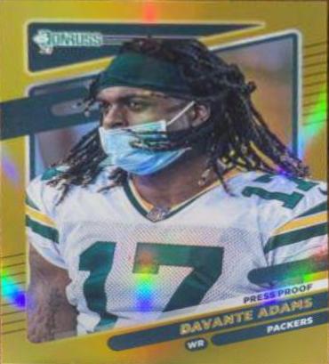 Davante Adams [Press Proof Gold] #158