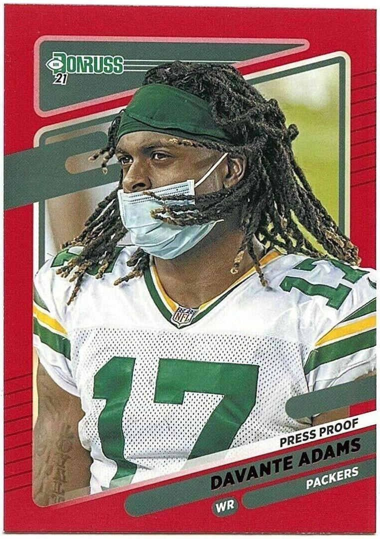 Davante Adams [Press Proof Green] #158
