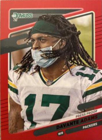 Davante Adams [Press Proof Red] #158