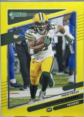 Davante Adams [Press Proof Yellow] #158