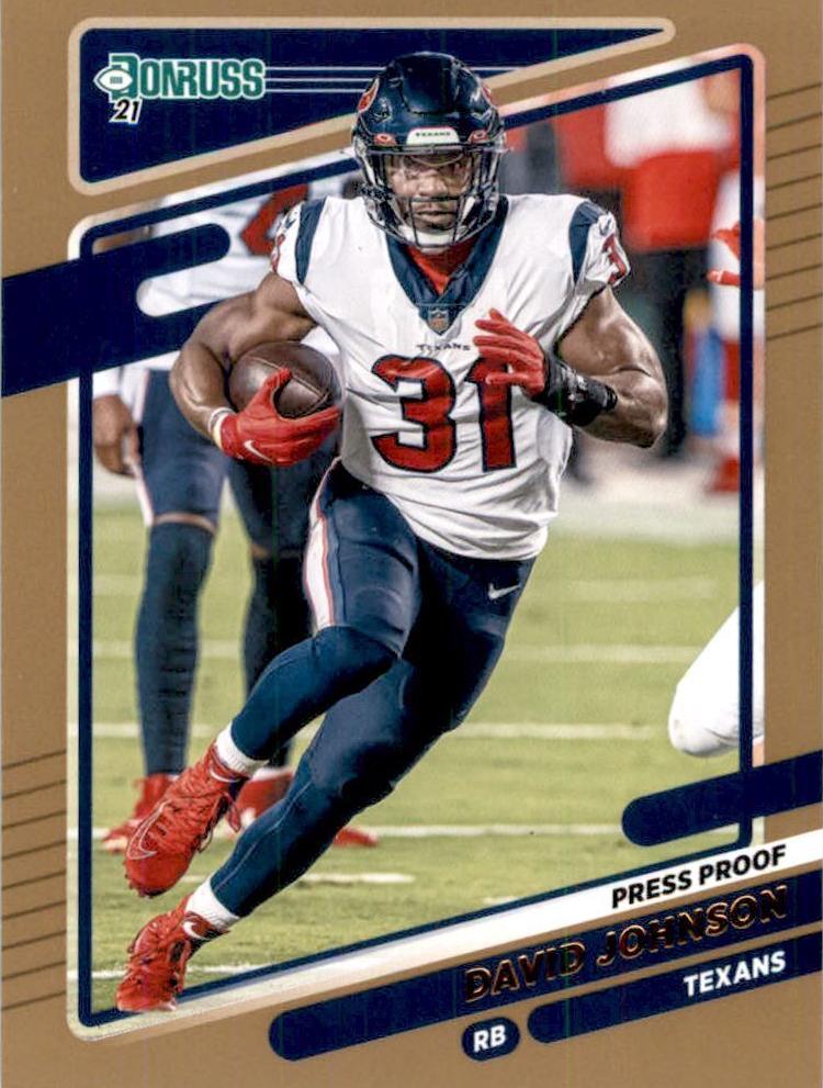 David Johnson [Press Proof Bronze] #165