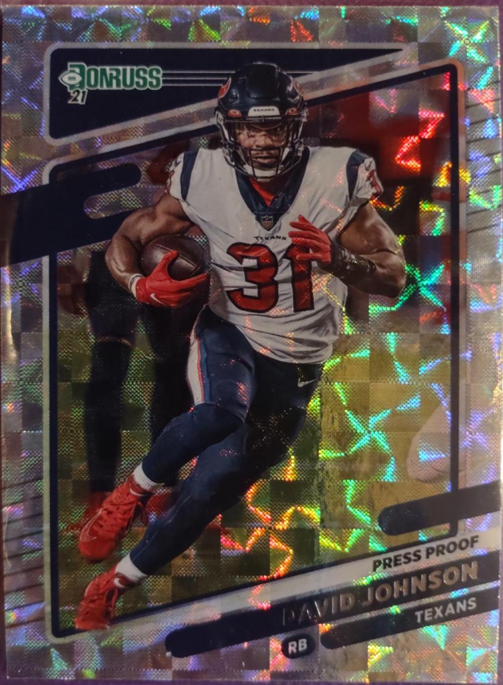 David Johnson [Press Proof Hyper] #165