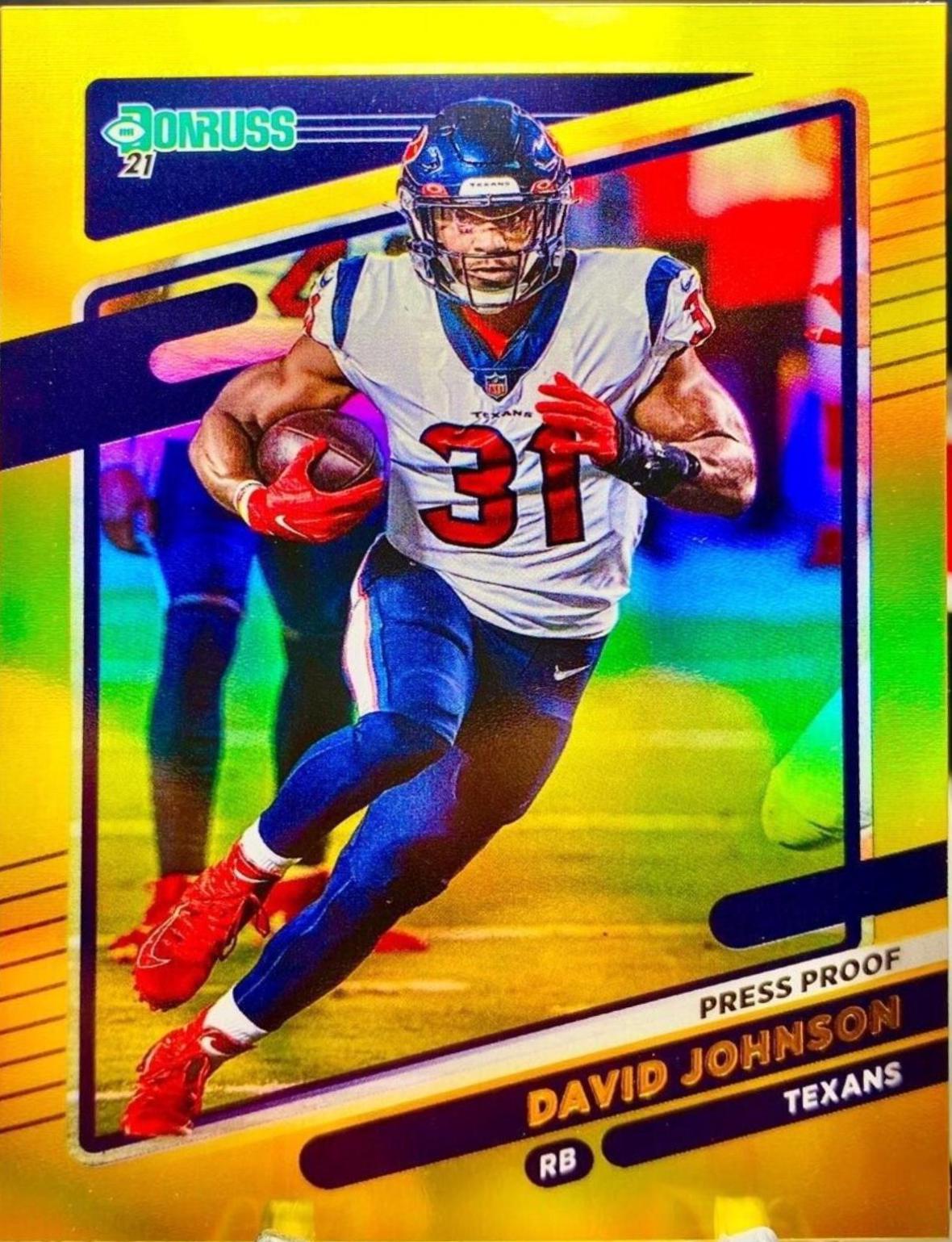 David Johnson [Press Proof Premium] #165