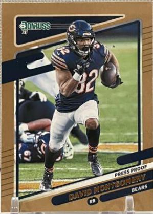 David Montgomery [Press Proof Bronze] #205