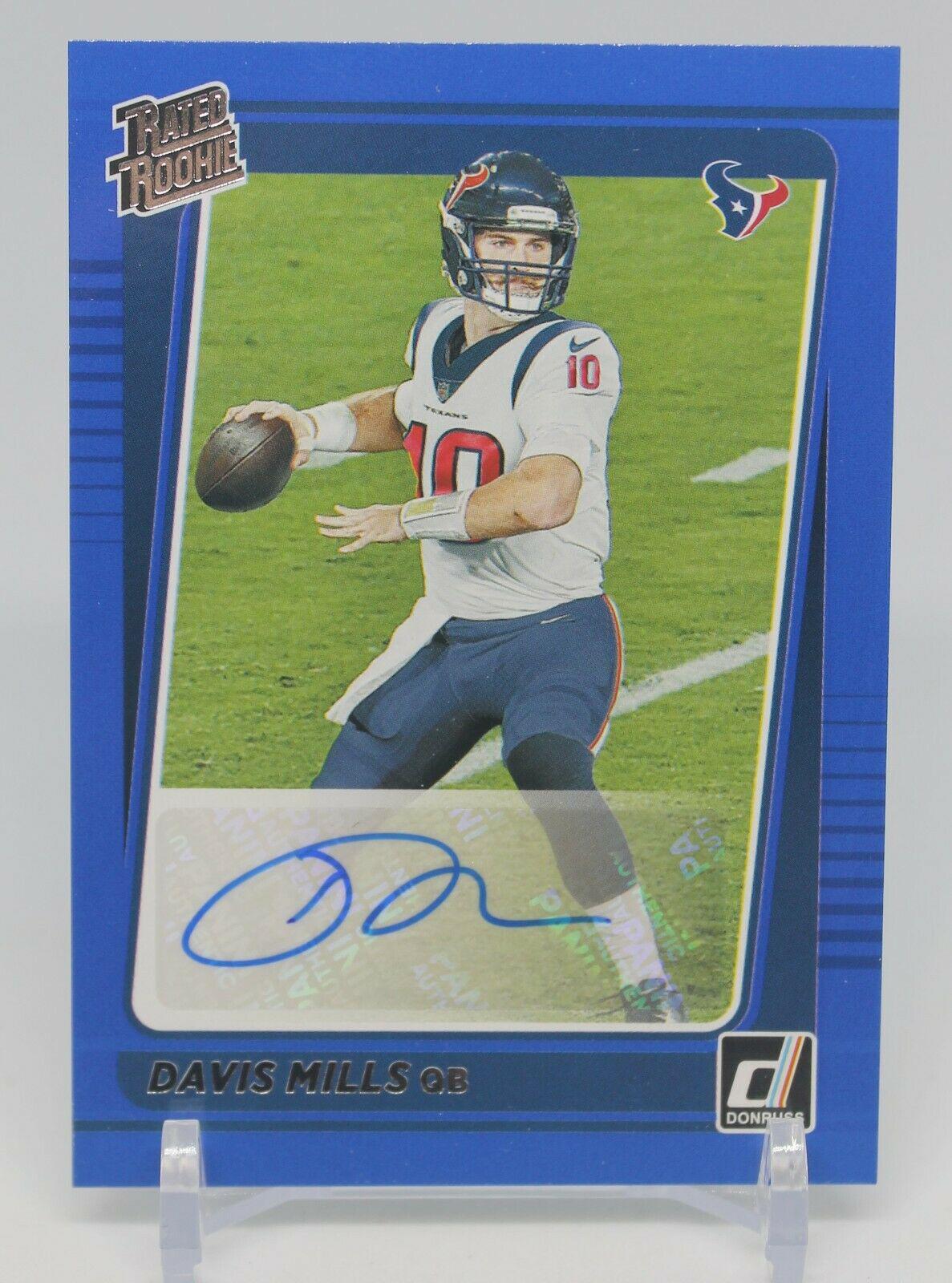Davis Mills [Autograph Blue] #273