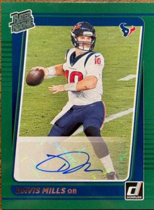 Davis Mills [Autograph Green] #273