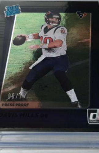Davis Mills [Press Proof Black] #273