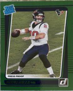 Davis Mills [Press Proof Green] #273
