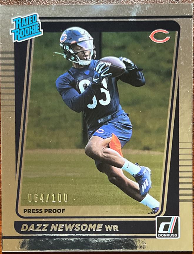 Dazz Newsome [Press Proof Silver] #320