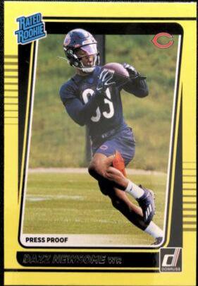 Dazz Newsome [Press Proof Yellow] #320