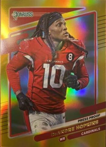 DeAndre Hopkins [No Helmet Press Proof Premium] #247