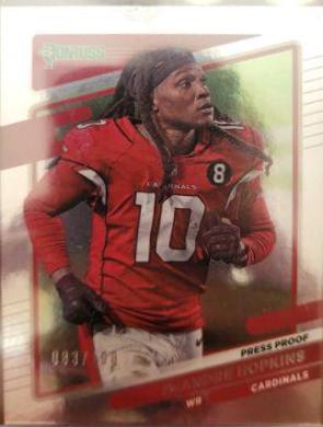 DeAndre Hopkins [No Helmet Press Proof Silver] #247