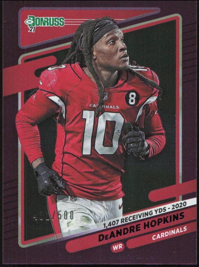 DeAndre Hopkins [No Helmet Season Stat Line] #247