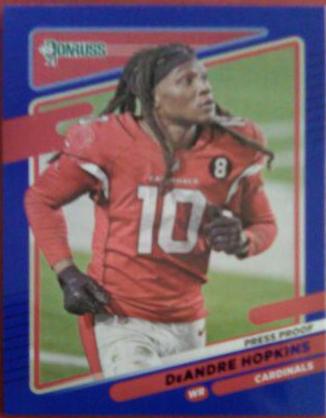 DeAndre Hopkins [Press Proof Blue] #247