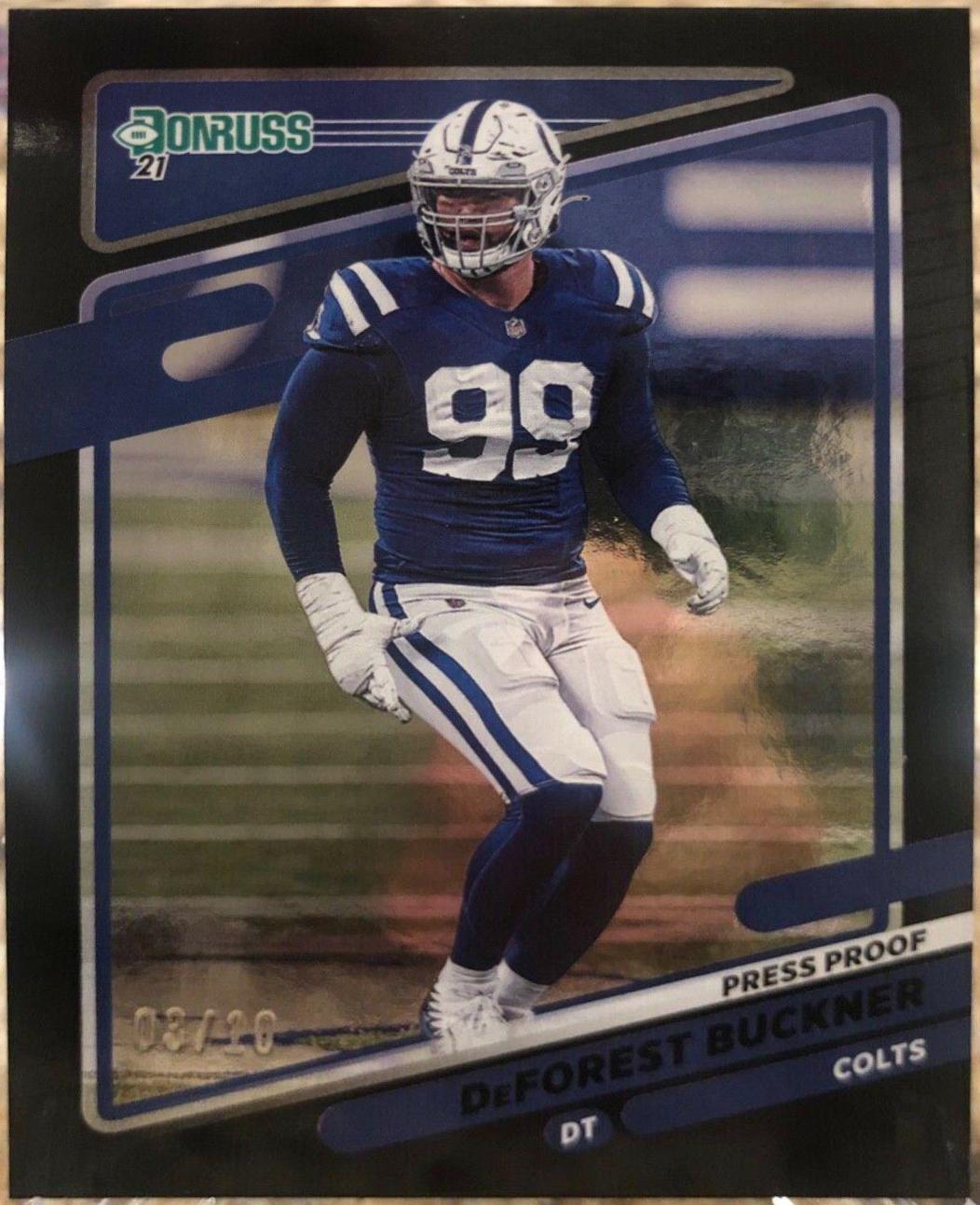 DeForest Buckner [Press Proof Black] #154