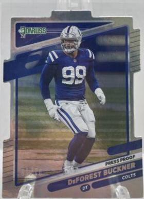 DeForest Buckner [Press Proof Silver Die Cut] #154