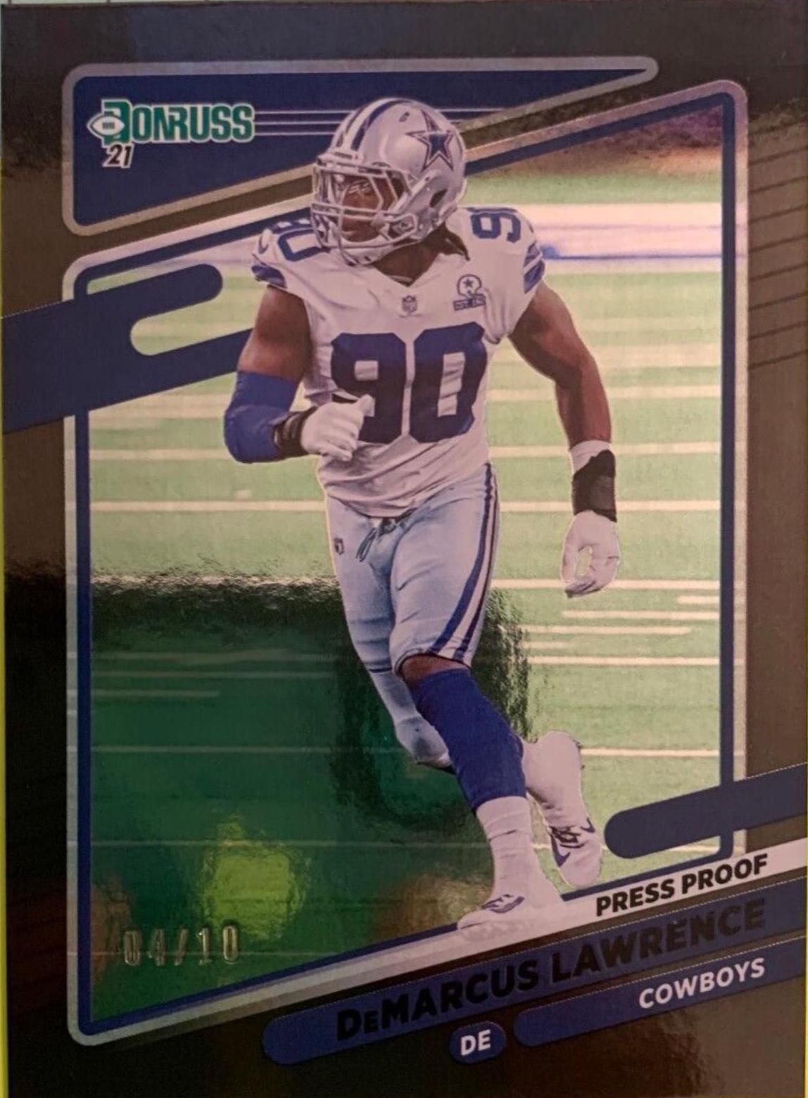 DeMarcus Lawrence [Press Proof Black] #193