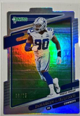 DeMarcus Lawrence [Press Proof Silver Die Cut] #193