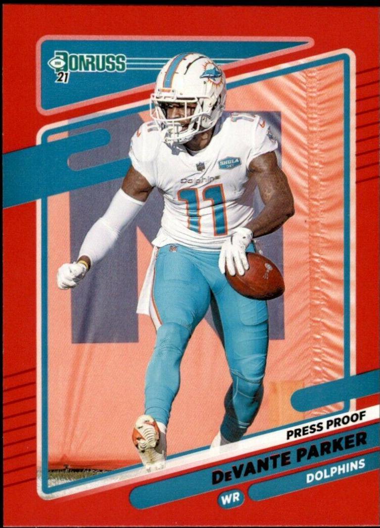 DeVante Parker [Press Proof Red] #63
