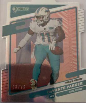 DeVante Parker [Press Proof Silver] #63