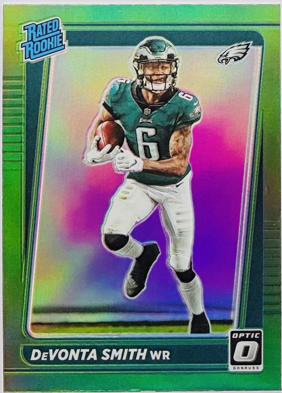 DeVonta Smith [Optic Preview Green] #P-261