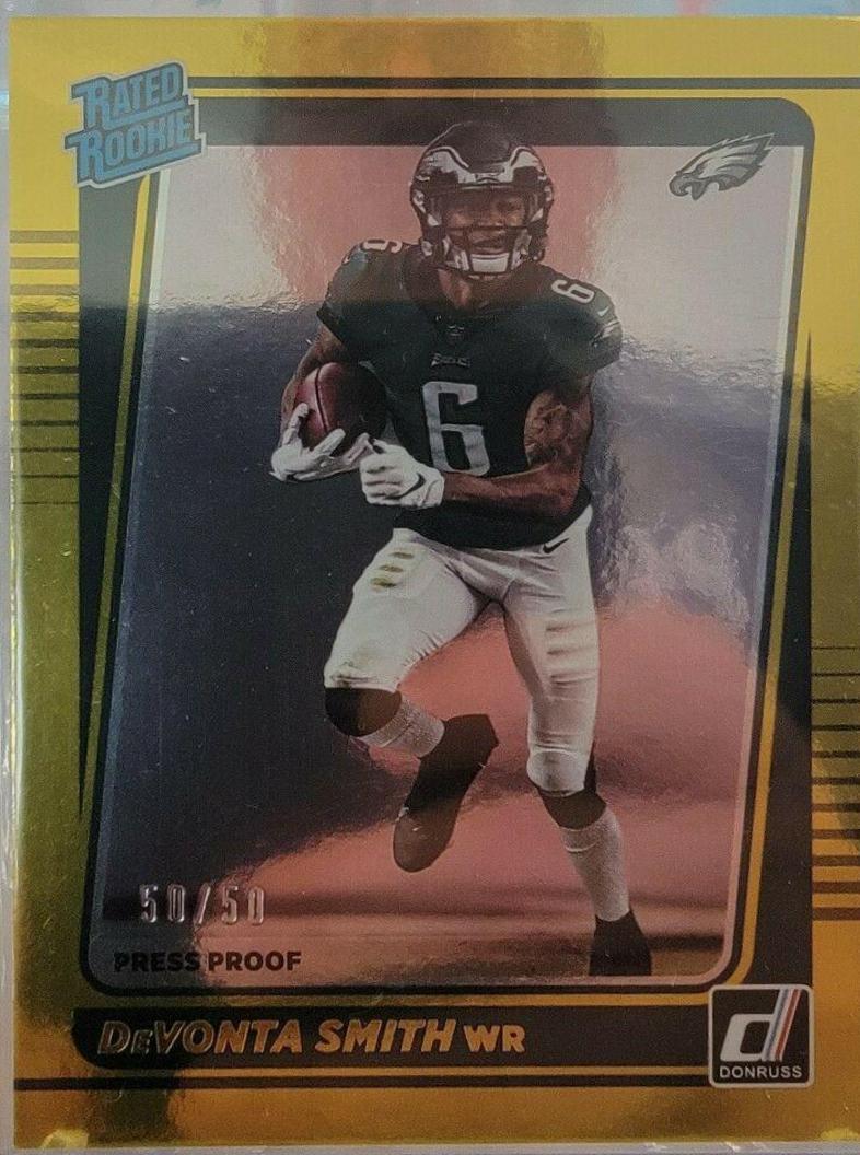 DeVonta Smith [Press Proof Gold] #261