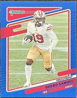 Deebo Samuel [Press Proof Blue] #55