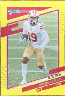 Deebo Samuel [Press Proof Yellow] #55