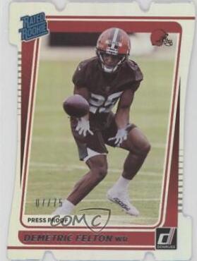 Demetric Felton [Press Proof Silver Die Cut] #293
