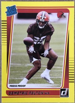 Demetric Felton [Press Proof Yellow] #293