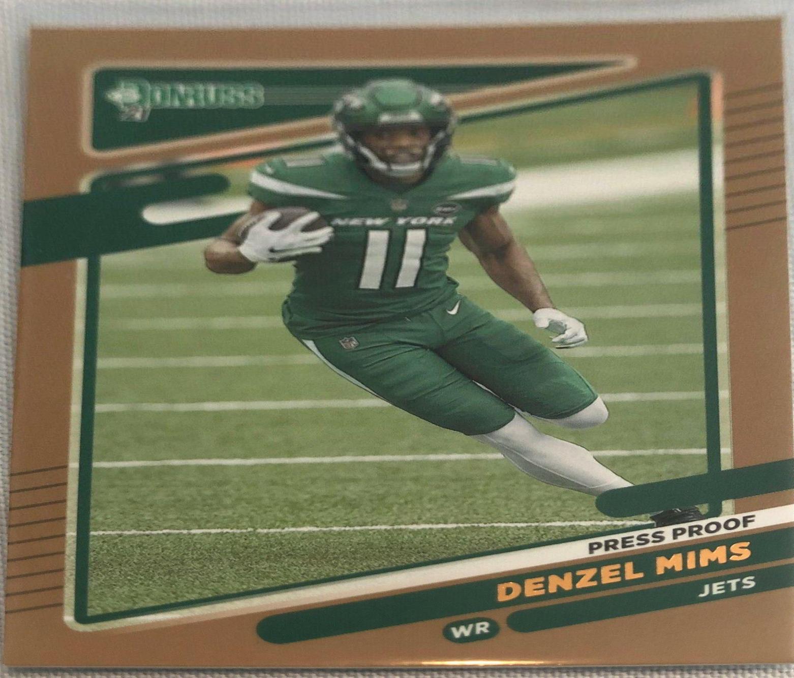 Denzel Mims [Press Proof Bronze] #39