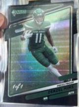 Denzel Mims [Press Proof Silver Die Cut] #39