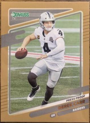 Derek Carr [Press Proof Bronze] #86