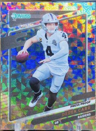 Derek Carr [Press Proof Hyper] #86