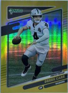 Derek Carr [Press Proof Premium] #86