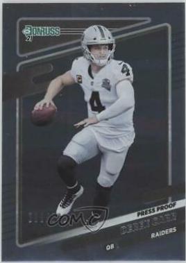 Derek Carr [Press Proof Silver] #86