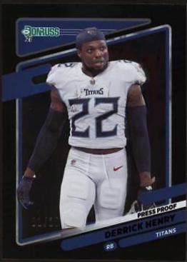 Derrick Henry [No Helmet Press Proof Black] #14