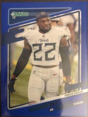 Derrick Henry [No Helmet Press Proof Blue] #14