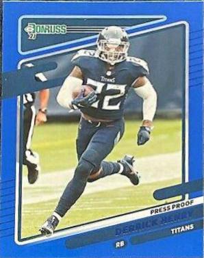 Derrick Henry [Press Proof Blue] #14