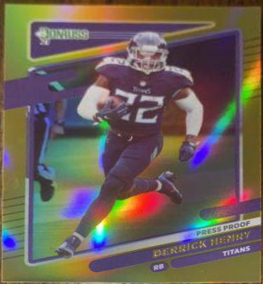 Derrick Henry [Press Proof Gold] #14