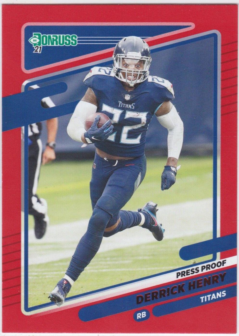 Derrick Henry [Press Proof Red] #14
