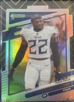 Derrick Henry [Press Proof Silver Die Cut] #14