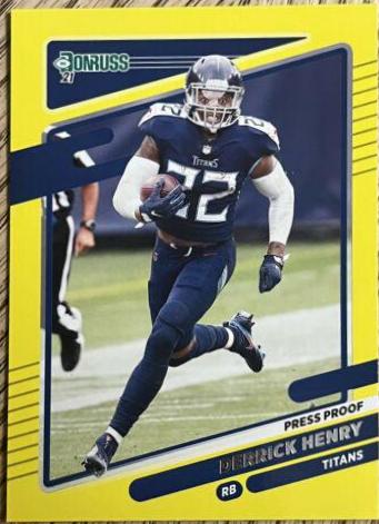 Derrick Henry [Press Proof Yellow] #14