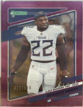 Derrick Henry [Season Stat Line] #14
